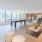 a large living room with a large balcony